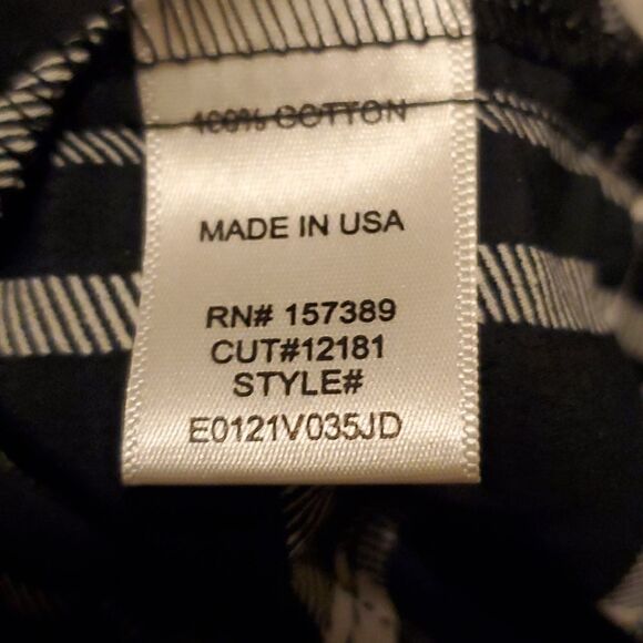 La La Land Creative Co Black & White Plaid Spaghetti Strap Dress - Size Small - Picture 5 of 5